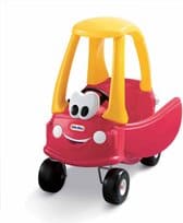 Een loopauto voor baby, dreumes en peuter
