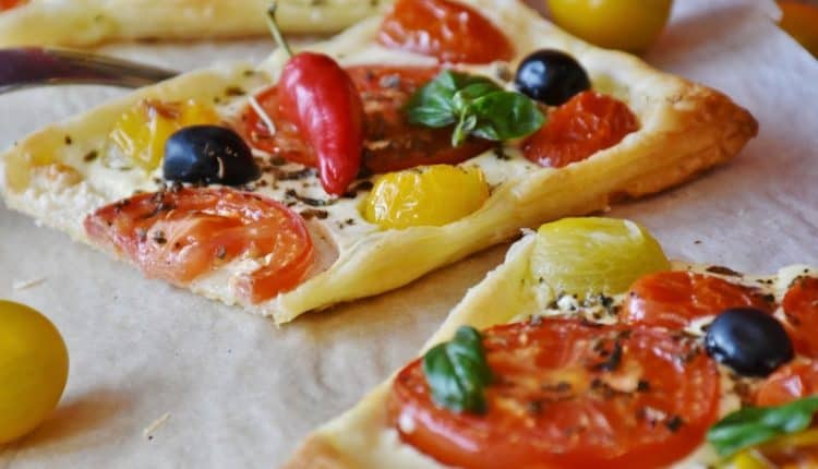pizza zonder vlees