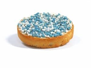 Kraambezoek: beschuit met muisjes