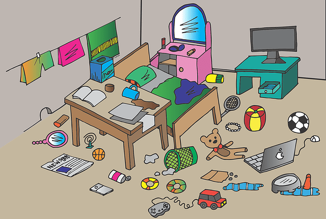 kamer opruimen