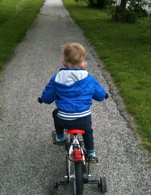 Fietsje met zijwieltjes