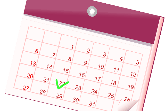 kalender agenda datum bepalen
