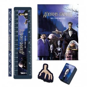 Addams films stationery set