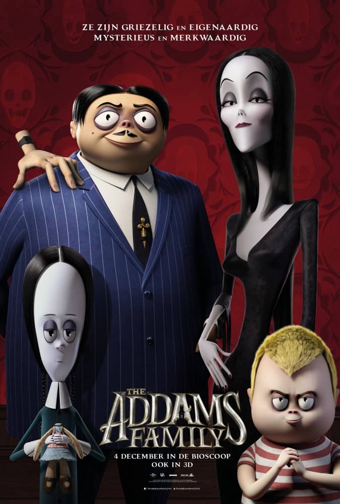 filmposter the addams family 2019