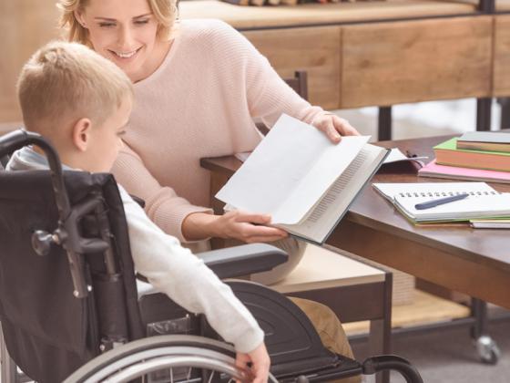 kind heeft lichamelijke beperking