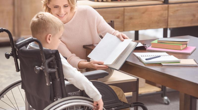 kind heeft lichamelijke beperking
