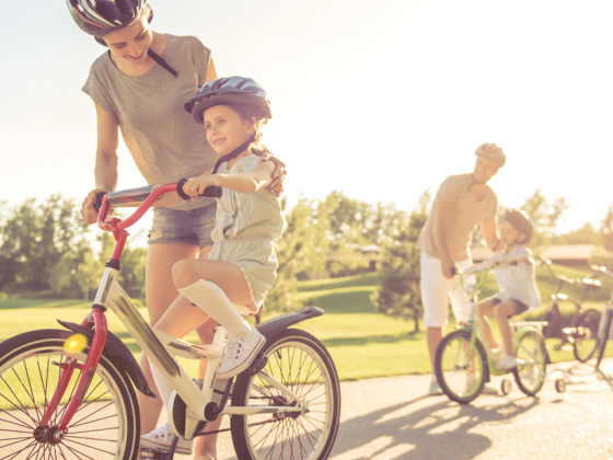 kind op de fiets